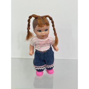 Happy Family Nikki Barbie Toddler Doll With Braided Hair & Denim Pants
